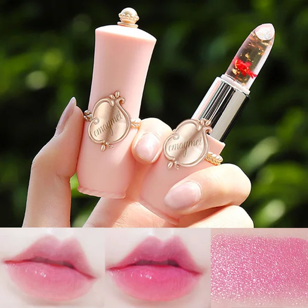 1 পিস Waterproof Jelly Crystal Lipstick 🌸